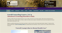 Desktop Screenshot of carrollcounseling.com